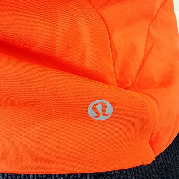 Lululemon Women's Autumn Red Another Mile Full-Zip Sleeveless Running Vest Sz 8 - Picture 7 of 9